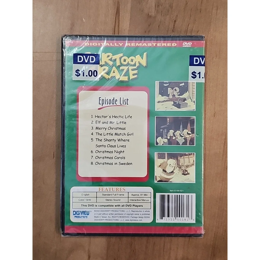 Cartoon Craze Presents: Christmas Cartoons, Vol. 3 - Classic Christmas Cartoons - Picture 2 of 2